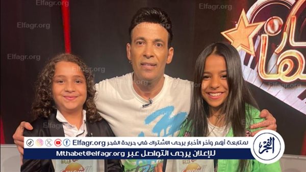 أول ظهور لحفيدة شعبان عبد الرحيم مع سعد الصغير