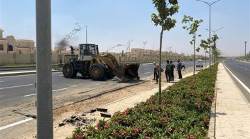 رئيس جهاز مدينة القاهرة الجديدة يتفقد عددا من المشروعات الجاري تنفيذها في المدينة