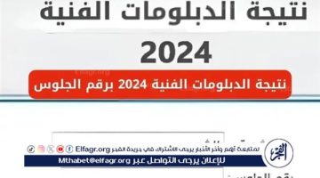 الملاحق من هنا برقم الجلوس.. نتيجة الدبلومات الفنية الدور الثاني 2024 لجميع محافظات الجمهورية