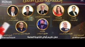 تنشيط السياحة بالإسكندرية تّكرم أوائل الثانوية العامة