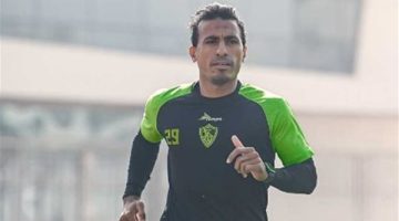 محمد عبد الشافي يواصل التأهيل على هامش مران الزمالك