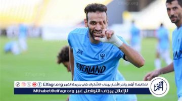 ميدو جابر يتوج بجائزة أفضل جناح أيمن في الدوري المصري