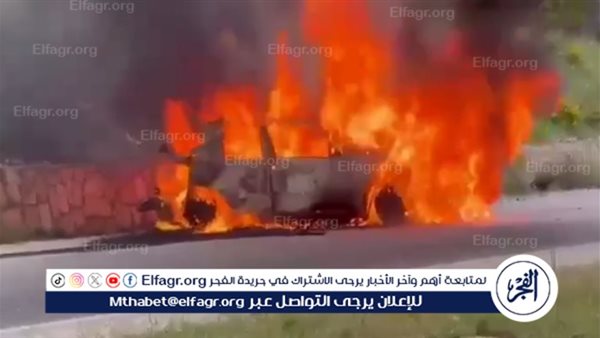 انفجار مسيّرة في منطقة الحولة شمالي إسرائيل ونشوب حريق