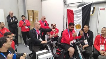 منتخب الكرة الطائرة جلوس يتعهد بالفوز بميدالية ويطالب وزير الرياضة بحضور المنافسات