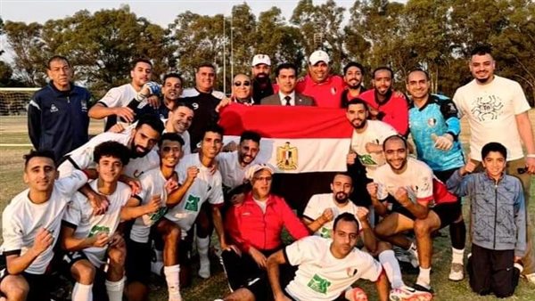 منتخب مصر للميني فوتبول أول المتأهلين لكأس العالم عقب الفوز على الكاميرون